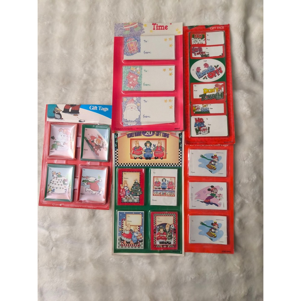 Vintage Christmas Wrapping Ephemera Lot